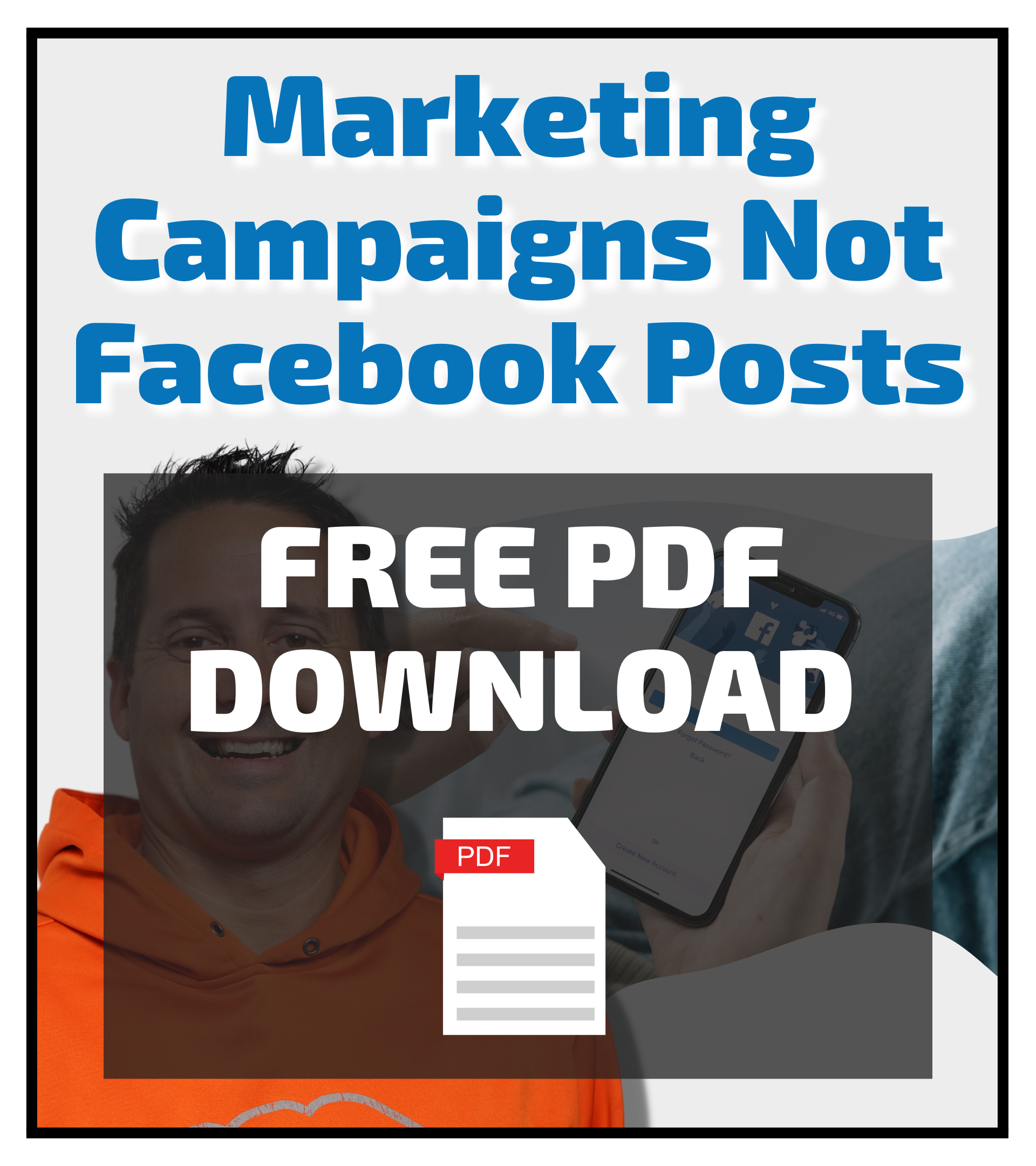 Marketing Campaigns not Facebook posts (1920 × 2160 px) PDF Download Graphic